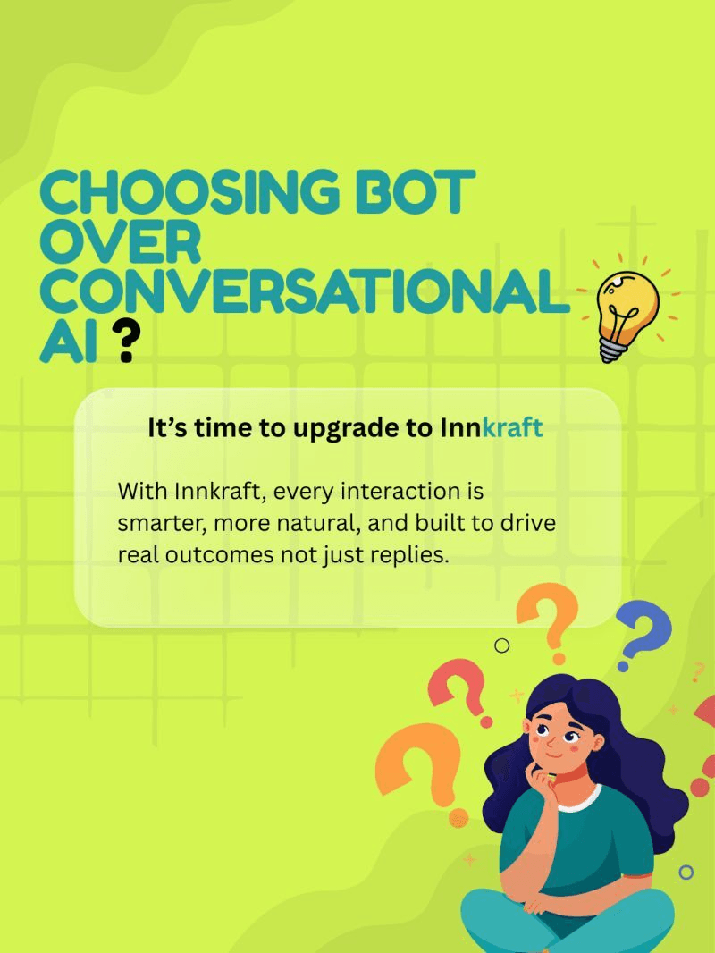 Choosing a Bot Over Conversational AI? You Might Be Stuck with Yesterday's Technology.
